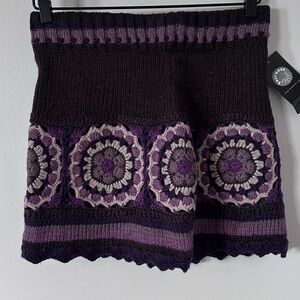 Moshiki 100% Wool Mini Skirt